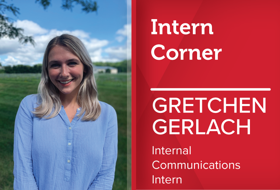 Gretchen Gerlach, becaria de comunicación interna