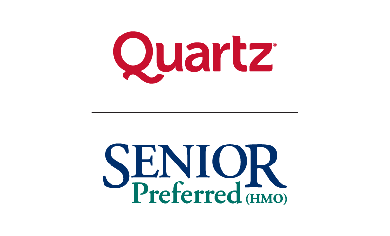 Quartz and Senior Preferred logo lock