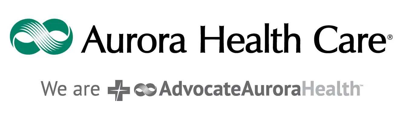 Aurora Health Care logo: We are Advocate Aurora Health