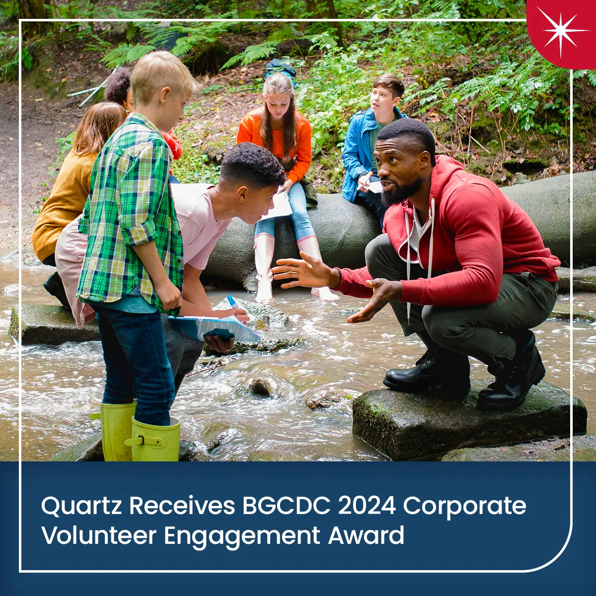 Quartz Recibe el premio BGCDC 2024 al compromiso del voluntariado corporativo