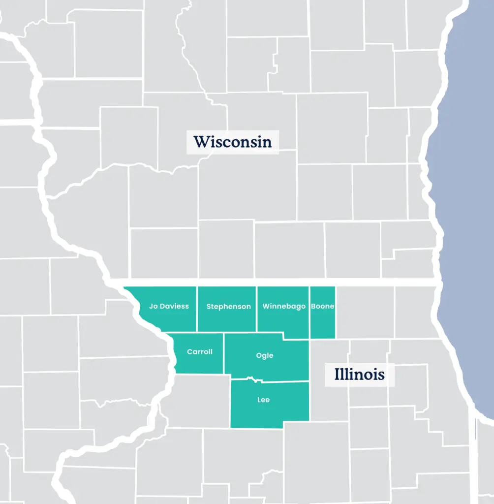 Illinois Performance Plus Network Sales Area