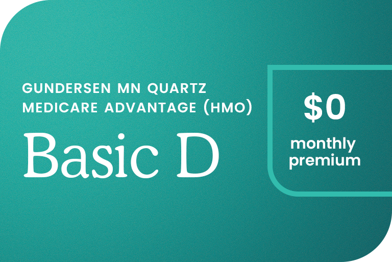 Gundersen MN Medicare Advantage (HMO) Basic D $0 prima mensual
