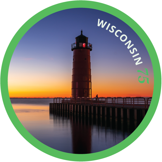 Deloitte Wisconsin 75 Award logo - 2025
