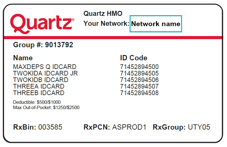 Sample ID Card